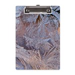 Window Pattern Winter Frost A5 Acrylic Clipboard