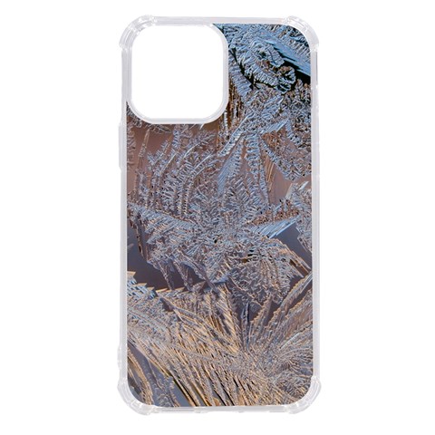 Window Pattern Winter Frost iPhone 13 Pro Max TPU UV Print Case from ArtsNow.com Front