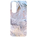 Window Pattern Winter Frost Samsung Galaxy S24 Plus 6.7 Inch Black TPU UV Case