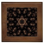 Bronze Age Mandala Framed Tile