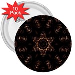 Bronze Age Mandala 3  Buttons (10 pack) 