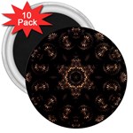 Bronze Age Mandala 3  Magnets (10 pack) 