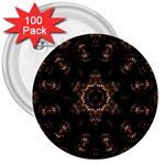 Bronze Age Mandala 3  Buttons (100 pack) 