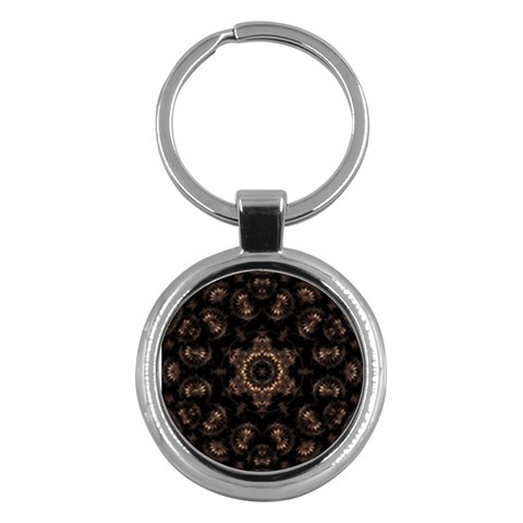 Bronze Age Mandala Key Chain (Round) from ArtsNow.com Front