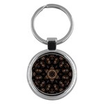 Bronze Age Mandala Key Chain (Round)