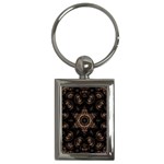 Bronze Age Mandala Key Chain (Rectangle)