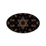 Bronze Age Mandala Sticker (Oval)