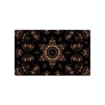 Bronze Age Mandala Sticker (Rectangular)