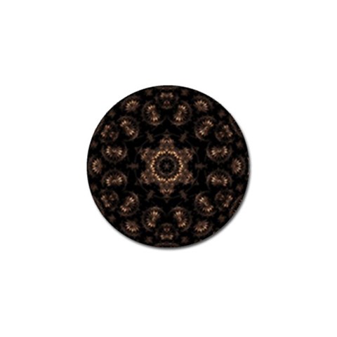 Bronze Age Mandala Golf Ball Marker from ArtsNow.com Front