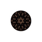 Bronze Age Mandala Golf Ball Marker