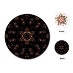 Bronze Age Mandala Playing Cards Single Design (Round)