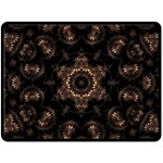 Bronze Age Mandala Fleece Blanket (Large)