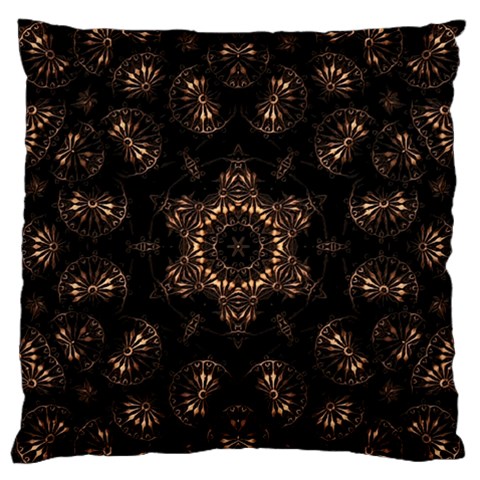 Bronze Age Mandala Standard Premium Plush Fleece Cushion Case (One Side) from ArtsNow.com Front