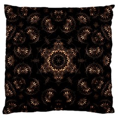 Bronze Age Mandala Large Premium Plush Fleece Cushion Case (Two Sides) from ArtsNow.com Front