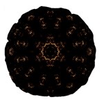 Bronze Age Mandala Large 18  Premium Flano Round Cushions