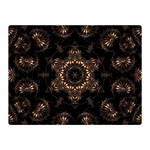 Bronze Age Mandala Two Sides Premium Plush Fleece Blanket (Mini)