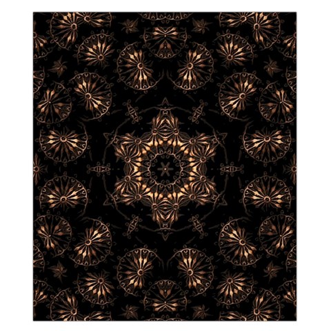 Bronze Age Mandala Duvet Cover Double Side (California King Size) from ArtsNow.com Back