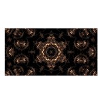 Bronze Age Mandala Satin Shawl 45  x 80 