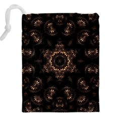 Bronze Age Mandala Drawstring Pouch (4XL) from ArtsNow.com Back