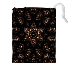 Bronze Age Mandala Drawstring Pouch (5XL) from ArtsNow.com Front