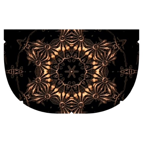 Bronze Age Mandala Make Up Case (Medium) from ArtsNow.com Side Right