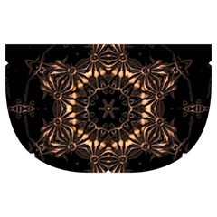 Bronze Age Mandala Make Up Case (Medium) from ArtsNow.com Side Right