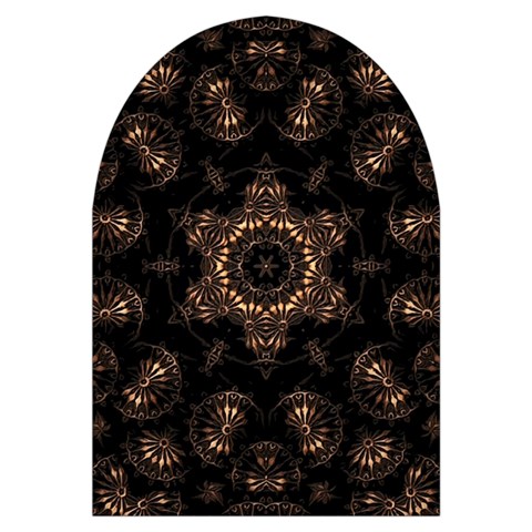 Bronze Age Mandala Microwave Oven Glove from ArtsNow.com Front