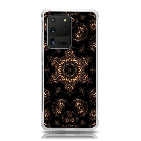 Bronze Age Mandala Samsung Galaxy S20 Ultra 6.9 Inch TPU UV Case from ArtsNow.com Front