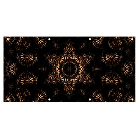 Bronze Age Mandala Banner and Sign 8  x 4  from ArtsNow.com Front