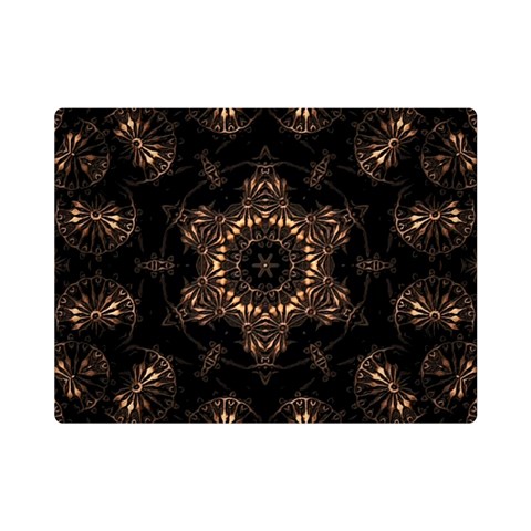 Bronze Age Mandala Premium Plush Fleece Blanket (Mini) from ArtsNow.com 35 x27  Blanket Front