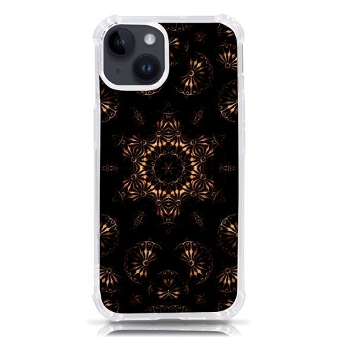 Bronze Age Mandala iPhone 14 TPU UV Print Case from ArtsNow.com Front