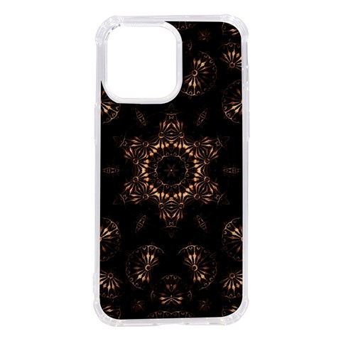 Bronze Age Mandala iPhone 14 Pro Max TPU UV Print Case from ArtsNow.com Front