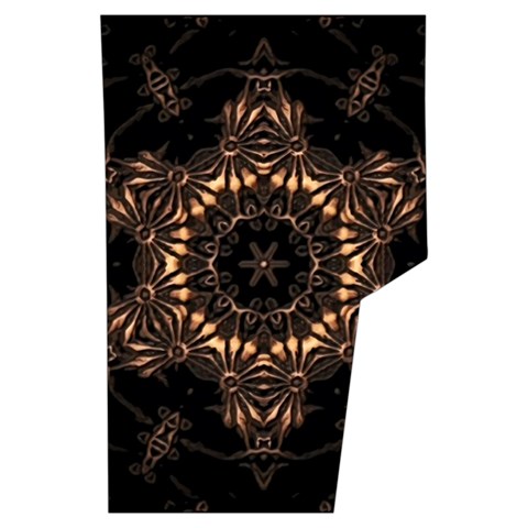 Bronze Age Mandala Men s Side Zip Front Pouch Ski And Snowboard Bib Pants	 from ArtsNow.com Back Left Centre