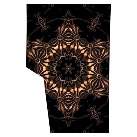 Bronze Age Mandala Men s Side Zip Front Pouch Ski And Snowboard Bib Pants	 from ArtsNow.com Back Right Center