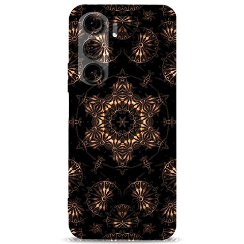 Bronze Age Mandala Samsung Galaxy S24 Plus 6.7 Inch Black TPU UV Case from ArtsNow.com Front