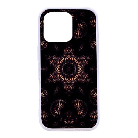 Bronze Age Mandala iPhone 16 Plus TPU UV Print Case from ArtsNow.com Front