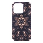 Bronze Age Mandala iPhone 16 Pro Max Black UV Print PC Hardshell Case