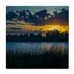 Peaceful Horizons of Uruguay  Tile Coaster