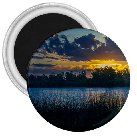 Peaceful Horizons of Uruguay  3  Magnets from ArtsNow.com Front