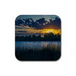 Peaceful Horizons of Uruguay  Rubber Coaster (Square)