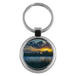 Peaceful Horizons of Uruguay  Key Chain (Round)