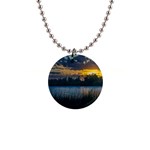 Peaceful Horizons of Uruguay  1  Button Necklace