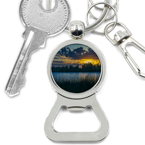 Peaceful Horizons of Uruguay  Bottle Opener Key Chain from ArtsNow.com Front