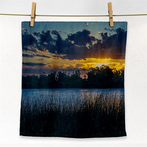 Peaceful Horizons of Uruguay  Face Towel from ArtsNow.com Front