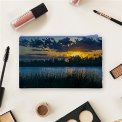 Peaceful Horizons of Uruguay  Cosmetic Bag (Medium) from ArtsNow.com Back