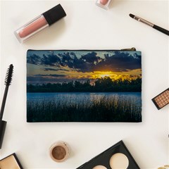 Peaceful Horizons of Uruguay  Cosmetic Bag (Medium) from ArtsNow.com Back