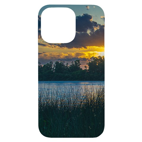 Peaceful Horizons of Uruguay  iPhone 14 Pro Max Black UV Print PC Hardshell Case from ArtsNow.com Front