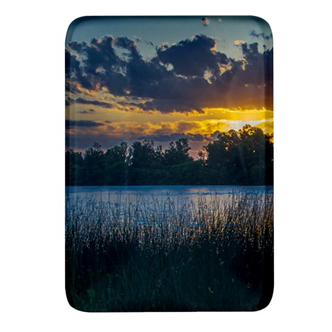 Peaceful Horizons of Uruguay  Rectangular Glass Fridge Magnet (4 pack) from ArtsNow.com Front