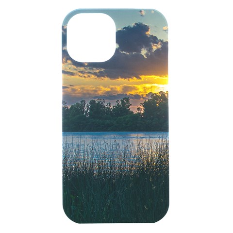 Peaceful Horizons of Uruguay  iPhone 15 Black UV Print PC Hardshell Case from ArtsNow.com Front