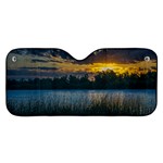 Peaceful Horizons of Uruguay  Car Windshield Sunshade